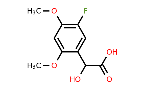 1803817-48-2 | 2,4-Dimethoxy-5-fluoromandelic acid