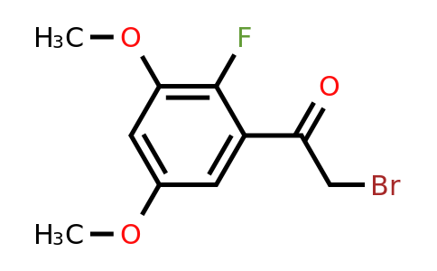 1803817-50-6 | 3',5'-Dimethoxy-2'-fluorophenacyl bromide