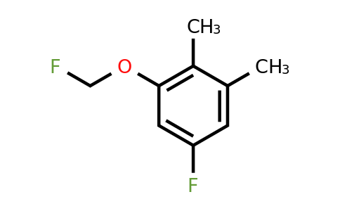 1803817-68-6 | 1,2-Dimethyl-5-fluoro-3-(fluoromethoxy)benzene