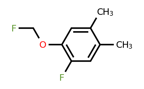 1803817-71-1 | 1,2-Dimethyl-4-fluoro-5-(fluoromethoxy)benzene
