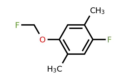 1803817-76-6 | 1,4-Dimethyl-2-fluoro-5-(fluoromethoxy)benzene