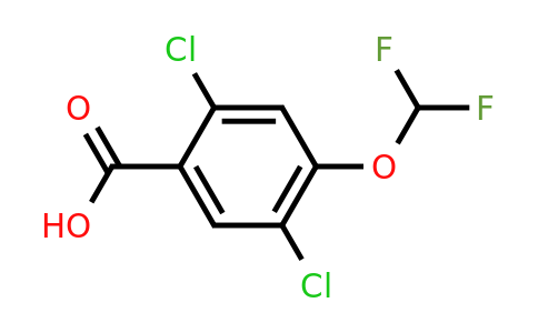 1803817-86-8 | 2,5-Dichloro-4-(difluoromethoxy)benzoic acid