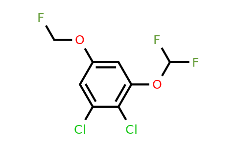 1803818-33-8 | 1,2-Dichloro-3-difluoromethoxy-5-(fluoromethoxy)benzene