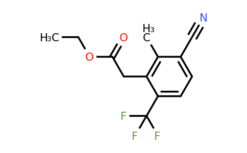 1803818-45-2 | Ethyl 3-cyano-2-methyl-6-(trifluoromethyl)phenylacetate