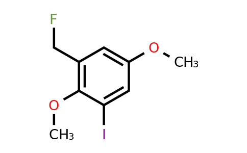 1803818-50-9 | 1,4-Dimethoxy-2-iodo-6-(fluoromethyl)benzene