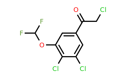 1803818-55-4 | 3',4'-Dichloro-5'-(difluoromethoxy)phenacyl chloride