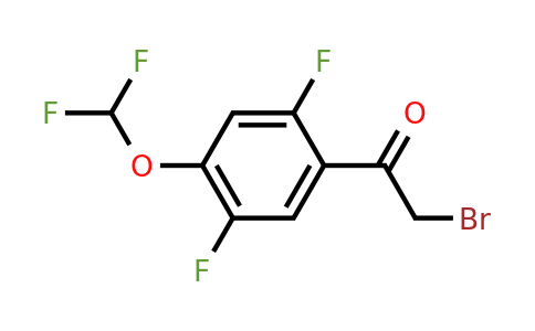 1803818-58-7 | 2',5'-Difluoro-4'-(difluoromethoxy)phenacyl bromide