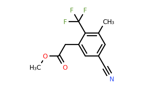 1803818-60-1 | Methyl 5-cyano-3-methyl-2-(trifluoromethyl)phenylacetate