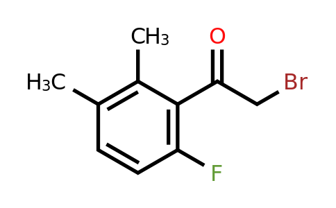 1803818-73-6 | 2',3'-Dimethyl-6'-fluorophenacyl bromide
