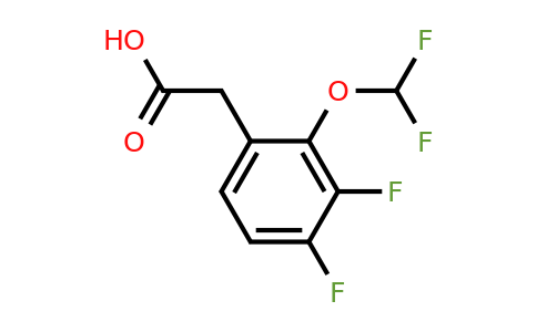 1803818-75-8 | 3,4-Difluoro-2-(difluoromethoxy)phenylacetic acid