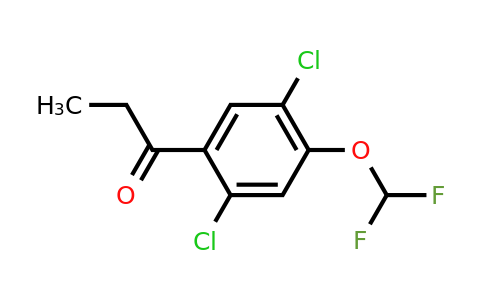 1803819-18-2 | 2',5'-Dichloro-4'-(difluoromethoxy)propiophenone