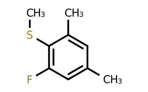 1803819-22-8 | 2,4-Dimethyl-6-fluorothioanisole