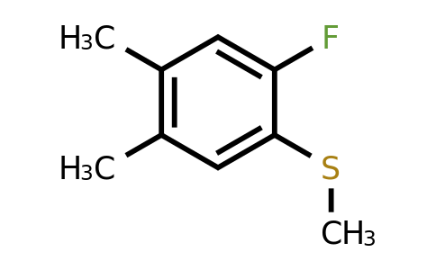 1803819-32-0 | 4,5-Dimethyl-2-fluorothioanisole