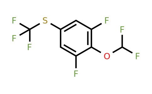 1803819-37-5 | 1,3-Difluoro-2-difluoromethoxy-5-(trifluoromethylthio)benzene