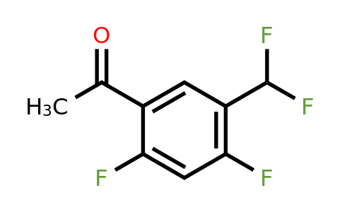1803819-47-7 | 2',4'-Difluoro-5'-(difluoromethyl)acetophenone