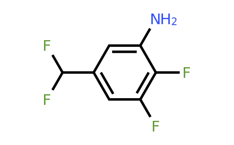 1803819-53-5 | 2,3-Difluoro-5-(difluoromethyl)aniline