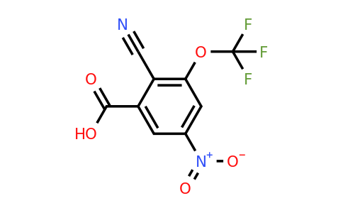 1803820-04-3 | 2-Cyano-5-nitro-3-(trifluoromethoxy)benzoic acid