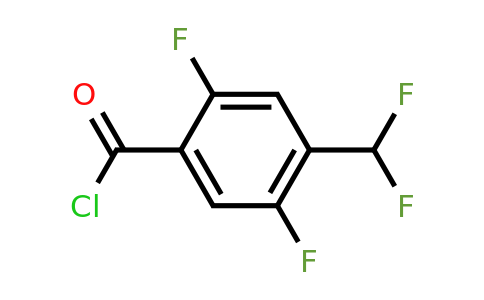 1803820-17-8 | 2,5-Difluoro-4-(difluoromethyl)benzoylchloride