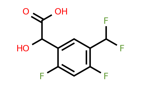 1803820-46-3 | 2,4-Difluoro-5-(difluoromethyl)mandelic acid