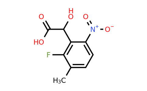 1803820-47-4 | 2-Fluoro-3-methyl-6-nitromandelic acid