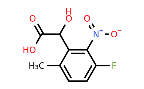 1803820-57-6 | 3-Fluoro-6-methyl-2-nitromandelic acid
