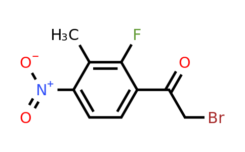 1803820-68-9 | 2'-Fluoro-3'-methyl-4'-nitrophenacyl bromide