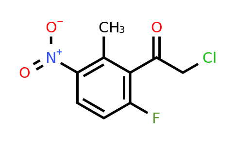 1803820-76-9 | 6'-Fluoro-2'-methyl-3'-nitrophenacyl chloride