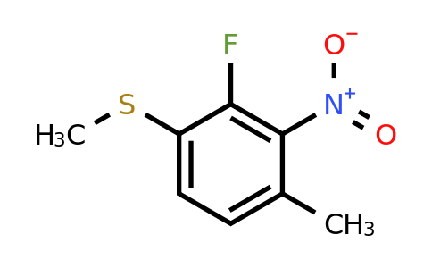 1803821-06-8 | 2-Fluoro-4-methyl-3-nitrothioanisole