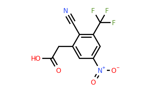 1803821-09-1 | 2-Cyano-5-nitro-3-(trifluoromethyl)phenylacetic acid