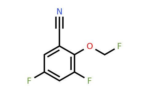 1803821-10-4 | 3,5-Difluoro-2-(fluoromethoxy)benzonitrile