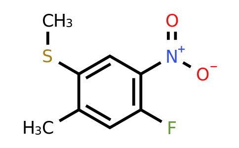 1803821-11-5 | 4-Fluoro-2-methyl-5-nitrothioanisole