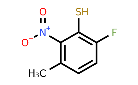 1803821-35-3 | 6-Fluoro-3-methyl-2-nitrothiophenol