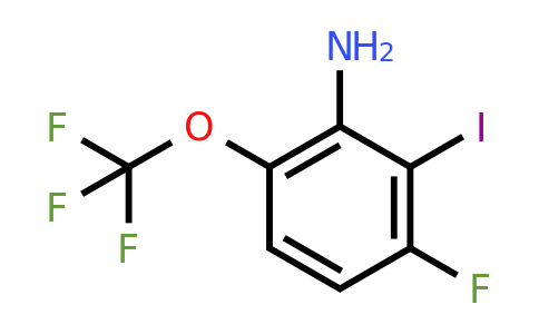 1803821-47-7 | 3-Fluoro-2-iodo-6-(trifluoromethoxy)aniline