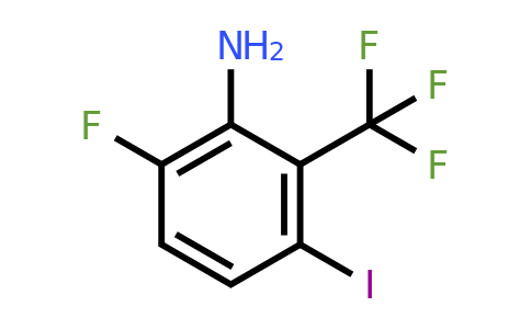 1803821-72-8 | 6-Fluoro-3-iodo-2-(trifluoromethyl)aniline