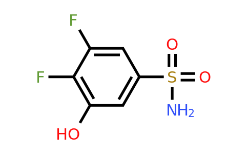 1803821-89-7 | 3,4-Difluoro-5-hydroxybenzenesulfonamide