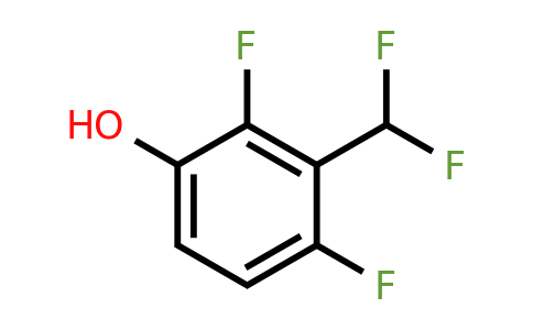 1803822-34-5 | 2,4-Difluoro-3-(difluoromethyl)phenol