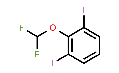 1803822-35-6 | 2-(Difluoromethoxy)-1,3-diiodobenzene