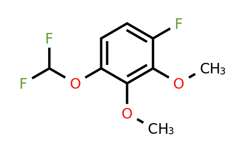 1803822-49-2 | 1-Difluoromethoxy-2,3-dimethoxy-4-fluorobenzene