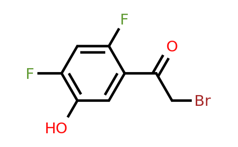 1803822-74-3 | 2',4'-Difluoro-5'-hydroxyphenacyl bromide
