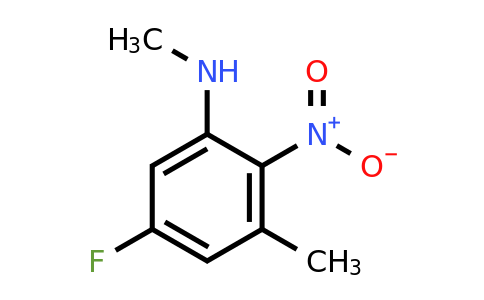1803823-08-6 | 5-Fluoro-N,3-dimethyl-2-nitroaniline