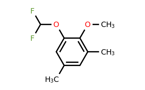 1803823-21-3 | 2-Difluoromethoxy-4,6-dimethylanisole