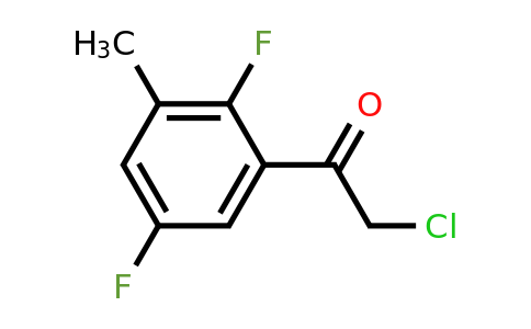 1803823-22-4 | 2',5'-Difluoro-3'-methylphenacyl chloride