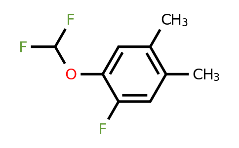1803823-28-0 | 1-Difluoromethoxy-4,5-dimethyl-2-fluorobenzene