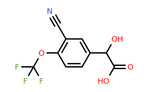 1803823-62-2 | 3-Cyano-4-(trifluoromethoxy)mandelic acid