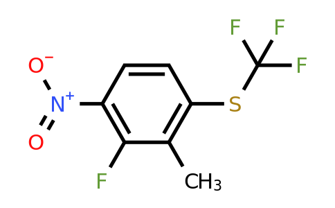 1803823-81-5 | 2-Fluoro-3-nitro-6-(trifluoromethylthio)toluene