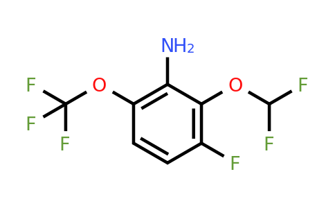 1803823-83-7 | 2-Difluoromethoxy-3-fluoro-6-(trifluoromethoxy)aniline