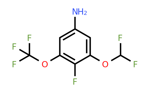 1803823-91-7 | 3-Difluoromethoxy-4-fluoro-5-(trifluoromethoxy)aniline