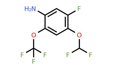 1803824-53-4 | 4-Difluoromethoxy-5-fluoro-2-(trifluoromethoxy)aniline