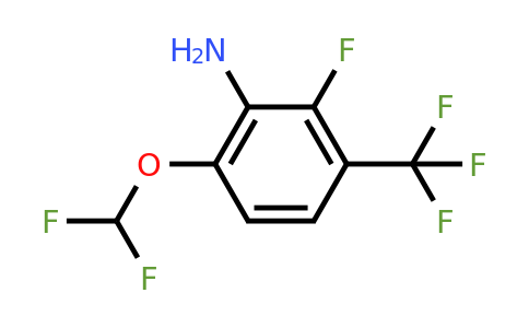 1803824-76-1 | 6-Difluoromethoxy-2-fluoro-3-(trifluoromethyl)aniline