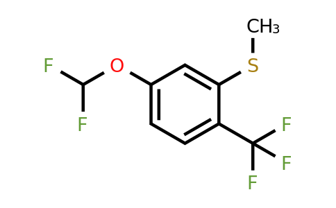 1803825-10-6 | 5-Difluoromethoxy-2-(trifluoromethyl)thioanisole